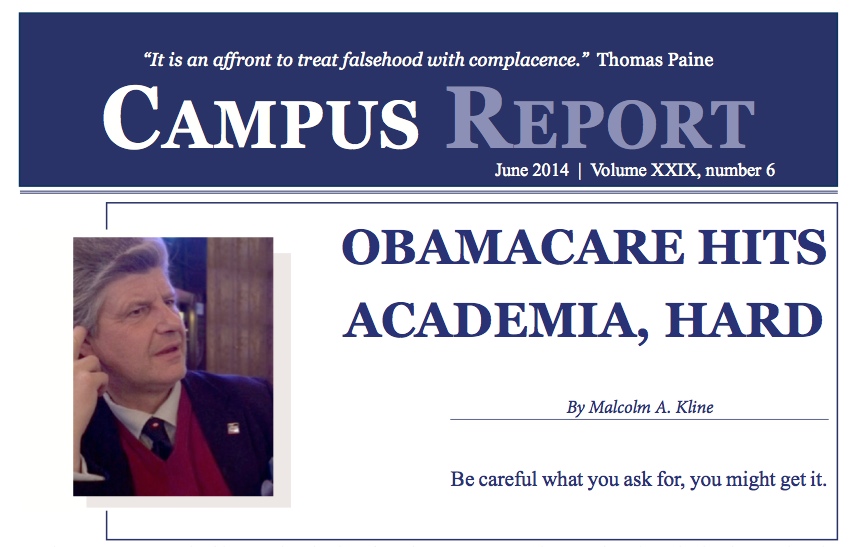 Obamacare Slams Colleges