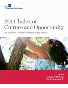 heritage foundation index of cultury and opportunity