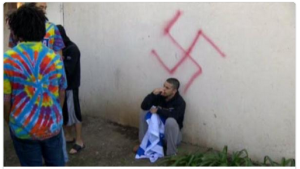 uc davis vandalism jewish frat house