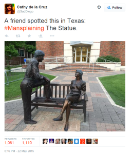 mansplaining statue