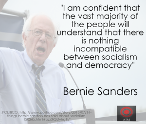 Bernie Sanders Socialism and Democracy