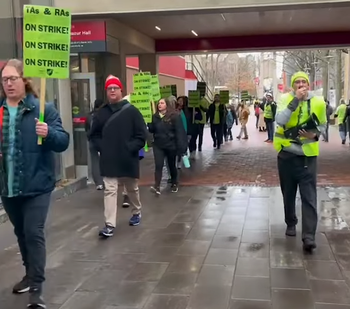 Temple University graduate workers vote down contract proposal