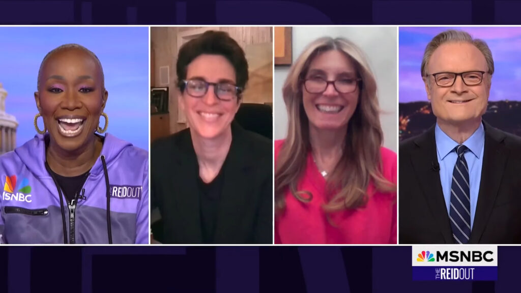 MSNBC Hosts Gather for Love Fest on Joy Reid’s Final Show