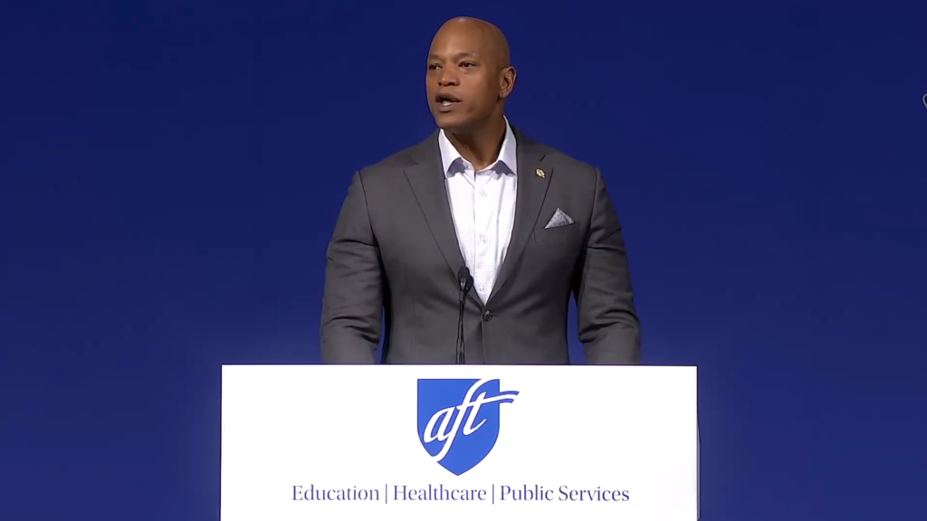 Maryland Governor Knocks Trump Administration at American Federation of Teachers Convention